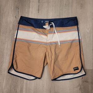 Ezekiel Colorblock Board Short Swim Trunks Size 36